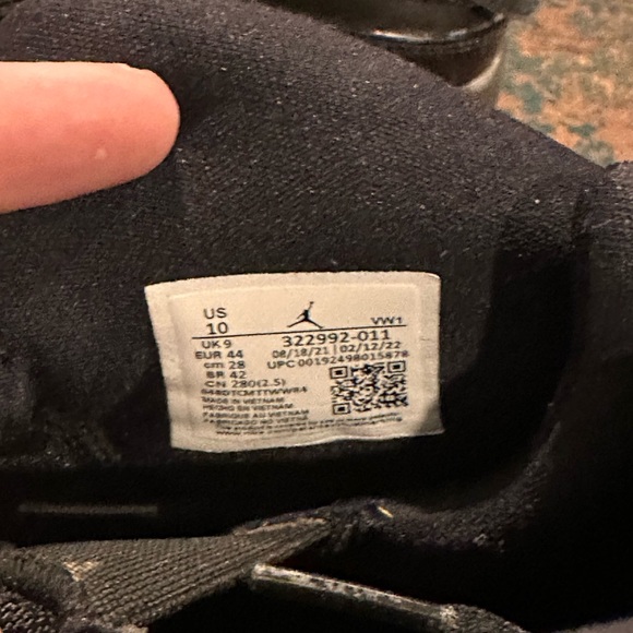 Air Jordan 6 Rings - Black - Picture 5 of 9